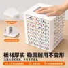 Caja de almacenamiento giratoria para Perlebeads, estante de almacenamiento de gran capacidad, estante de exhibición, estante de almacenamiento de escritorio para botellas de Perlebeads de 30 ml
