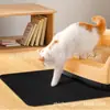 Tapete Grande para Caixa de Areia de Gato para Evitar que a Areia Seja Carregada para Fora, Tapete Anti-Respingo com Filtração de Camada Dupla para Controlar a Areia, Suprimentos para Gatos