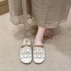 Novos Sapatos de Pescador com Solado Macio 2025, Meias Pantufa com Biqueira, Peça Externa Feminina de Verão, Slip-Ons com Saias, Sandálias Vazadas Respiráveis