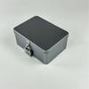 Caja de Almacenamiento con Cerradura, Organizador de Escritorio, Caja de Hierro para Artículos Personales, Caja de Hierro para Almacenamiento de Documentos, Caja Sorpresa, Caja de Hierro con Candado de Contraseña