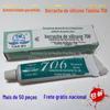 Tianmu 706 borracha de silicone translúcida isolamento de borracha de silicone SEAL Proteção Ambiental resistente a altas temperaturas impermeável selo de borracha de silicone