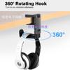 Soporte de Resina para Auriculares Soporte Giratorio de 360 Grados Soporte Gancho para Auriculares Soporte Explosiones de Amazon