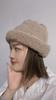 Suave dulce glutinoso chica de terciopelo felpa sombrero mujer otoño invierno engrosado lana sombrero estilo coreano versátil favorecedor cara protección orejas pequeña sombrero tejido