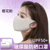 Mascarilla de Ácido Hialurónico Shumeijia Protección Solar Mascarilla de Protección Solar de Verano Upf50 Transpirable Agradable para la Piel Protección Ocular Rayos Ultravioleta Anti