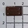 Accesorios de Vestir, Etiquetas de Cuero PU Grabado Inglés Personalizadas, Cuero Impreso en Varias Especificaciones