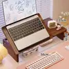 Suporte para Laptop Suporte para Computador Ajustável Elevatório Rack de Armazenamento Suporte para Laptop Essencial para Escritório