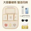 Bolsa de almacenamiento para respaldo de asiento de coche transfronteriza, almohadilla protectora antipatadas de coche multifuncional de dibujos animados, bolsa de almacenamiento para asiento trasero, esenciales para el coche