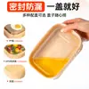 Caixa de Almoço Descartável Caixa de Refeição Papel Kraft Retangular Embalagem para Levar Fast Food Caixa para Piquenique Ecológica Bento Caixa para Salada