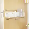 Estante de almacenamiento de pared cesta colgante de malla cama de dormitorio encima de la cama cesta de almacenamiento de mesita de noche cesta de almacenamiento de pared para dormitorio