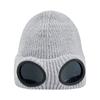 Gafas de Invierno a Prueba de Viento Gorro de Esquí Engrosado Forrado de Lana Gafas de Sol a Prueba de Viento para Hombres y Mujeres Gorro de Punto Gorro de Aviador Cálido con Cuello de Tortuga