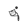 Gato coelho cachorro porco adesivos switch série citações inspiradoras provérbios europeus e americanos poemas em inglês atacado MUK4242