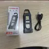 Lanterna LED de acampamento recarregável por USB transfronteiriça, luz de advertência vermelha e azul, lanterna brilhante multifuncional para exterior, luz de trabalho