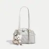 Bolso de hombro bordado de moda estilo coreano, nuevo modelo primavera-verano 2026, bolso de mano acolchado simple, bolso de hombro y axila moderno para el día a día