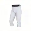 Calças Esportivas de Basquete 7/8 Masculinas para Exportação, Calças Elásticas 7/8 para Futebol e Fitness, Leggings de Treino de Secagem Rápida, Calças de Compressão