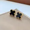 Pulsera de Trébol Transfronteriza con Diamantes, Lujo Ligero y Sensación de Alta Gama, Joyería de Nicho Popular para Mujeres, Accesorios Simples para la Mano