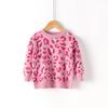 Suéter Infantil Transfronterizo Aliexpress Otoño e Invierno Estilo Europeo y Americano Estampado de Leopardo Niños y Niñas Suéter de Punto de Manga Larga