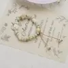 Nueva pulsera de moda china para mujer, pulsera de cerámica con cuentas de nicho, temperamento retro, pequeña joyería fresca al por mayor