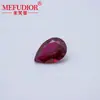 Piedras Preciosas Cultivadas Importadas: Corindón en Formas de Lágrima y Pera, Rojo Sangre de Paloma, Amarillo Dorado, etc.. Venta al por mayor de fábrica de piedras sueltas y accesorios para anillos