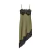 Para Comércio Exterior Transfronteiriço Europeu e Americano Roupas Femininas Aliexpress Venda Quente Verão Sexy Renda Irregular Bainha Vestido