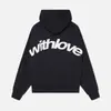 Sudadera con Capucha y Bolsillo Estampado Hip-Hop Chaqueta Sudadera Retro Americana Sudadera de Manga Larga Sudadera de Primavera y Otoño para Mujer
