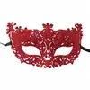 Halloween Natal Bola Carnaval Pó Dourado Raposa Oca Plástico Máscara de Maquiagem Meio Rosto Máscara Veneziana
