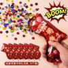 Pistola de fuegos artificiales portátil para bodas, pequeño tubo rociador de fuegos artificiales, atmósfera de boda, pistola pequeña inflable, suministros para bodas