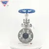 Válvula de Bloqueio com Flange de Aço Inoxidável Shanghai Hugong J41W-16P/Rl 304/316 Válvula de Retenção Válvula de Bloqueio com Flange
