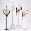 Tienda de Ropa Estilo Coreano Maniquíes de Exhibición Maniquí Femenino de Medio Cuerpo Pecho Plano Hombro en Ángulo Recto Maniquí de Hombro Plano Supermodelo