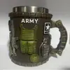 Caneca Militar Comemorativa de Novo Modelo Transfronteiriça Caneca de Café Comemorativa Militar Americana