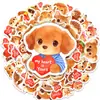 Compra Directa Transfronteriza de 50 Pegatinas de Animales Súper Lindas Sosteniendo Confesiones en Forma de Corazón, Pegatinas Decorativas Adorables y Divertidas para Diarios y Sobres