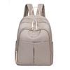 Mochila para Dama Tela Oxford Mochila para Negocios y Viajes Color Sólido Simple para Mujer para Comercio Exterior