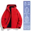 Chaqueta Pájaro Carpintero Chaqueta para Mujer 2025 Nueva Cortavientos e Impermeable Traje Tres en Uno Desmontable para Senderismo y Montañismo al Aire Libre