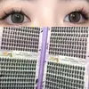 Pestañas Postizas de Anime de Aspecto Natural, Pestañas DIY de Espiga de Trigo, Volumen Grande, Pestañas Postizas Populares de Estilo Europeo y Americano, Mixtas Asiáticas