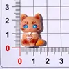Lindos Gatos de Colores Accesorios de Resina DIY Pinzas para el Cabello, Gomas para el Cabello, Colgantes, Materiales para Accesorios Hechos a Mano al por Mayor