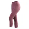 Pantalones cortos de tela nude europeos y americanos con bolsillo interior para mujer, verano, ajustados, transpirables, realzan glúteos, cintura alta, pantalones de fitness, venta al por mayor de fábrica