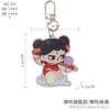 Lindo Llavero Acrílico Periférico de Dibujos Animados Nezha Naohai Decorativo Colgante para Mochila Escolar Regalo para Niños