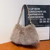 Bolso de Mano de Moda Nuevo con Piel para Otoño e Invierno, Bolso de Hombro de Moda Estilo Retro Europeo y Americano, Bolso Versátil de Alta Gama para el Día a Día