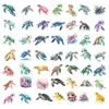 50 Pegatinas de Animales Marinos de Dibujos Animados Tortuga Impermeables para DIY Cuaderno Maleta Guitarra Teléfono Móvil Pegatinas Decorativas