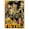 Filmes Clássicos Europeus e Americanos Pôsteres Retrô Pinturas Decorativas Cinema Sala de Estar Moderna Quarto Adesivos de Parede de Fundo Pinturas de Parede