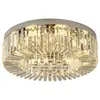 Lámparas de Cristal Transfronterizas al por Mayor, Lámparas para Sala de Estar, Lámparas para Comedor, Lámparas de Techo Modernas de Lujo Ligero para Dormitorio, Atenuación de Tres Colores de Gama Alta