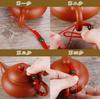 Xyt5 9.9 yuan Cuerda para Tapa de Olla Cuentas Verdes Cuerda para Olla de Arena Púrpura Cuerda para Tetera de Vidrio Olla Cuerda Roja Cuerda para Tapa de Olla