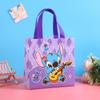 Bolsa de Compras de Dibujos Animados Linda Transfronteriza No Tejida Bolsa de Empaque para Llevar Bolsa Tote de Regalo para el 61 Cumpleaños para Niños y Estudiantes