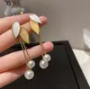Venda Quente Moda Brinco Pendente Esmaltado com Franjas Design Exclusivo Luxo Leve Brincos de Alta Qualidade Joia de Orelha Moda Gentil Elegante Versátil