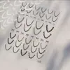 Lindo Pegatina de Lazo Dulce en Relieve 3D Popular Dopamina Pequeño Lazo Adhesivo para Uñas DIY
