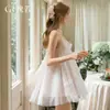 DZ Vestido de Renda Suave Doce com Alças de Malha e Sutiã Embutido Saia de Camada Dupla Lingerie de Dormir com Alças Roupão Conjunto para Casa 5272