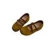 Zapatos Mary Jane Planos Estilo Ballet Francés para Mujer, Nueva Colección Otoño 2026, Combinan Perfectamente con Vestidos, Mocasines de Noche