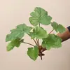 Hojas de Begonia artificiales, Hojas de Monstera, Filodendro colgante, plantas verdes decorativas para paisajismo, escenografía para sala de transmisión en vivo, hojas verdes de bonsái, decoración del hogar