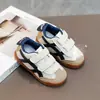 Zapatos Deportivos para Niños Malla Transpirable Primavera Verano Doble Velcro Niños Niñas Bebé Suela Suave Antideslizante Retro Casual Zapatos Forrest Gump