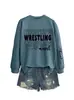 Sudadera Casual Cómoda para Mujer con Estampado de Brazo de Tía Luchadora Mi Amazon Ebay Sitio Independiente