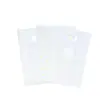 Sacos Pequenos de Papel Crepom para Assar, Sacos de Embalagem, Sacos de Mão para Comida e Pão, Sacos de Embalagem Plásticos Semi-Transparentes com Boca Plana, Sacos de Quatro Dedos